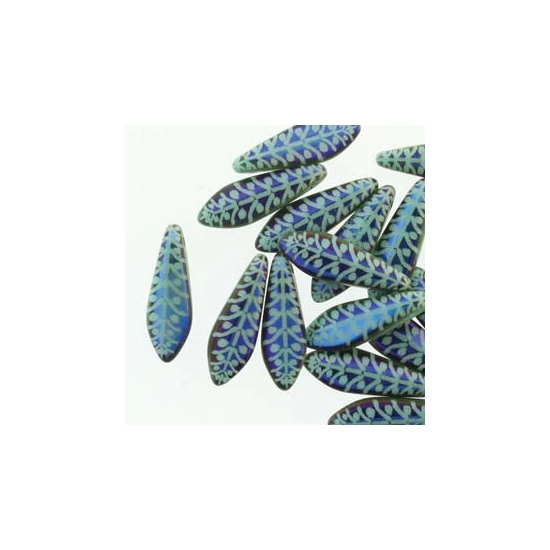 SZIROM-DAGGER 5X16MM - GRN TURQ RYE - 22203RY