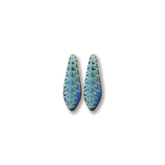 SZIROM-DAGGER 5X16MM - GRN TURQ RYE - 22203RY