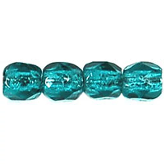 Csiszolt gyöngy - 3mm - Teal - 60230