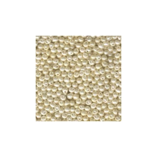 Drop - 3,4mm -  Miyuki Halvány Ceyloni Krém színű - 9421D