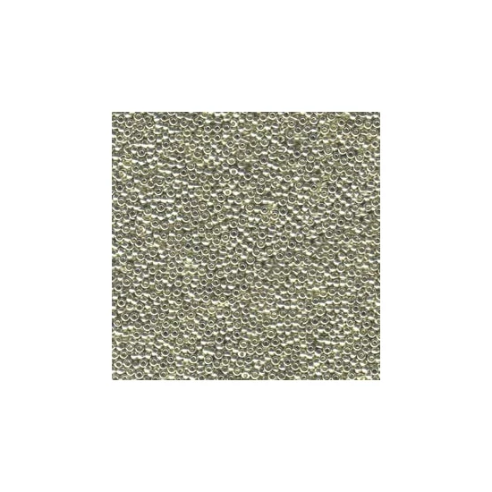 Kásagyöngy - Miyuki - 15/0 - DURACOAT GALVANIZED SILVER - 4201 - TARTÓS BEVONATTAL!