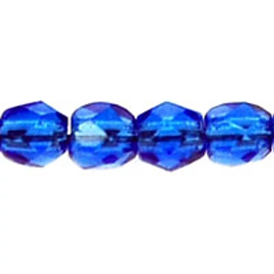 Cseh Csiszolt - 3mm - Lt Cobalt - 30070