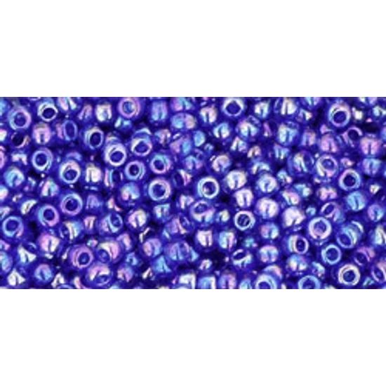 Toho kásagyöngy - 11/0 - Transparent - Rainbow Cobalt - 87