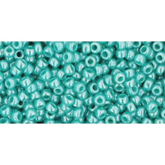 Toho kásagyöngy - 11/0 - Opaque-Lustered Turquoise - 132