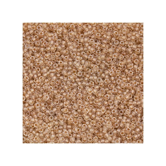Kásagyöngy - Miyuki - 11/0 - Metallic Gold Lined Crystal - 234