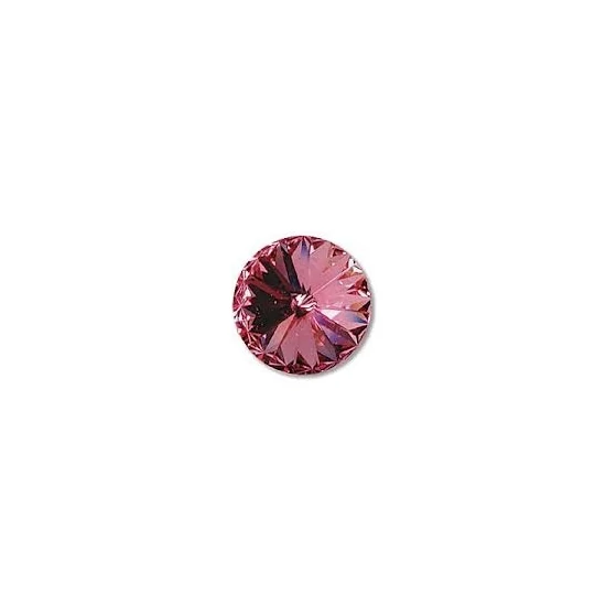 Swarovski Rivoli - 12mm - ROSE- F