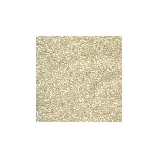 Delica - 11/0 - CREAM CRYSTAL AB - 109