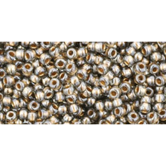 Toho kásagyöngy - 11/0 - Gold-Lined Black Diamond  - 993