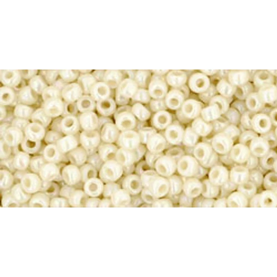 Toho kásagyöngy - 11/0 - Opaque-Rainbow Lt Beige - 409
