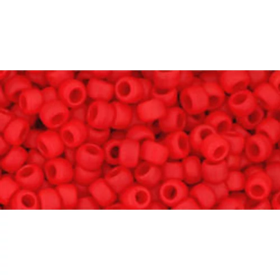Toho kásagyöngy - 8/0 - Opaque Pepper Red - 45