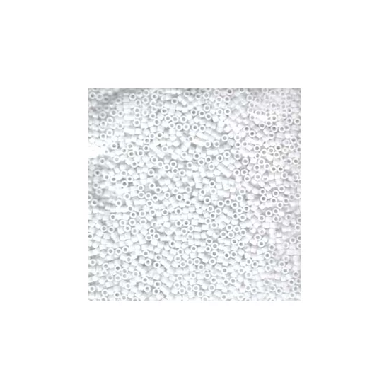 Delica - Miyuki - 11/0 - Opaque Chalk White - 0200