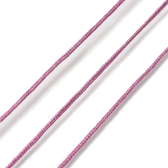 Makramé zsinór - 0,8mm - antik rózsaszín