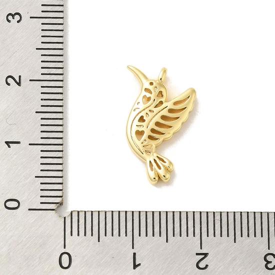 Kolibri medál – 18 karátos aranybevonattal, allergénmentes kivitelben