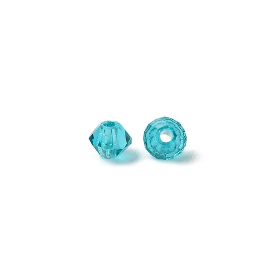 Preciosa® Crystal gyöngy, Blue Zircon, 3mm