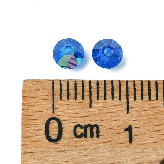 Preciosa® Crystal gyöngy, Capri Blue, 3mm