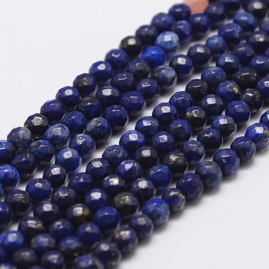 lapis lazuli csiszolt természetes ásvány