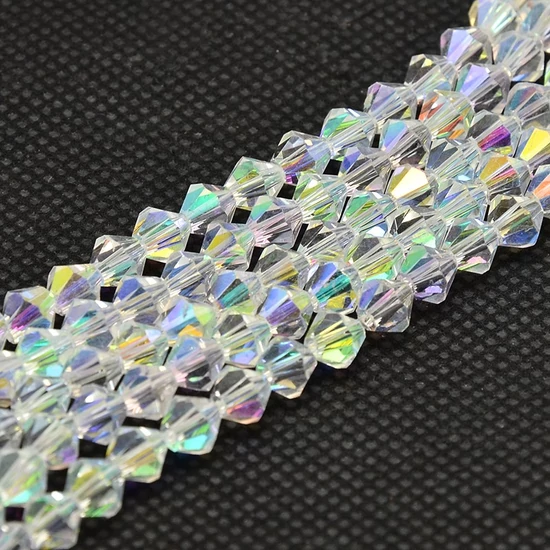 3mm crsytal ab rombusz
