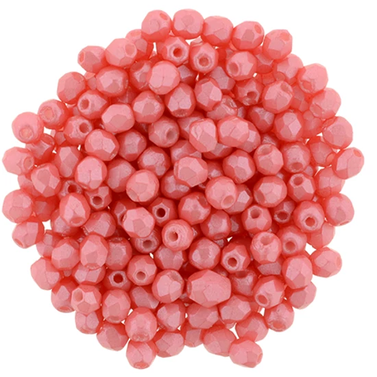 Csiszolt gyöngy- 3mm- Pearl Shine - Rose - 24003AL