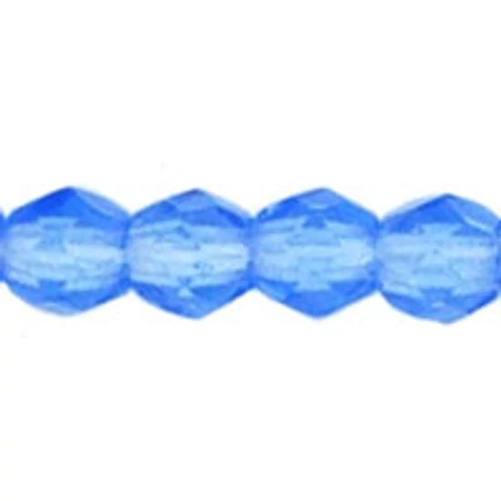 Csiszolt gyöngy- 3mm- Sapphire - 30040