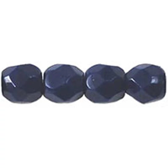 Csiszolt gyöngy - 3mm - Navy Blue - 33070