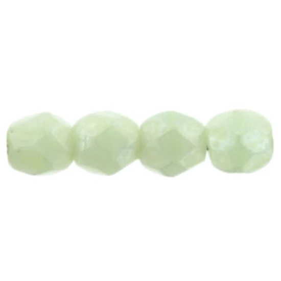 Cseh Csiszolt Gyöngy - 3 mm - Luster - Opaque Azure Turquoise - L54200