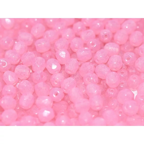 Cseh Csiszolt - 4mm - Crystal - 20064