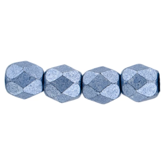 Cseh Csiszolt - 4mm - Saturated Metallic Neutral Gray - 04B06