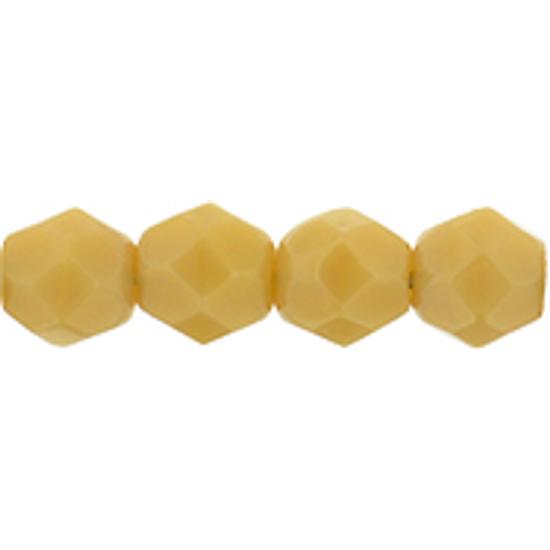 Cseh Csiszolt - 4mm - Dk Ivory - 13040
