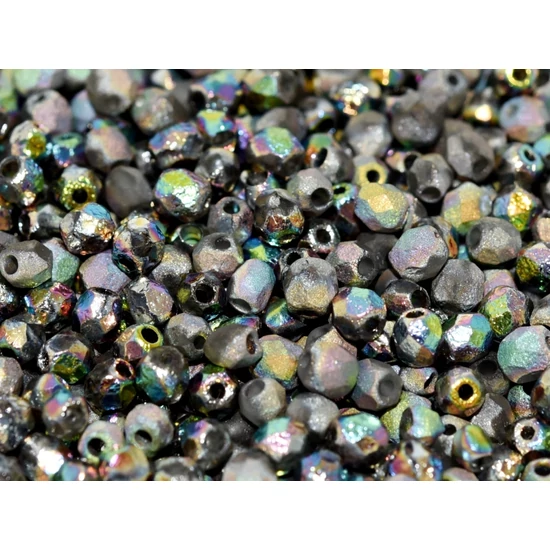 Cseh Csiszolt - 4mm - CRYSTAL ETCHED FULL VITRAIL - 28180