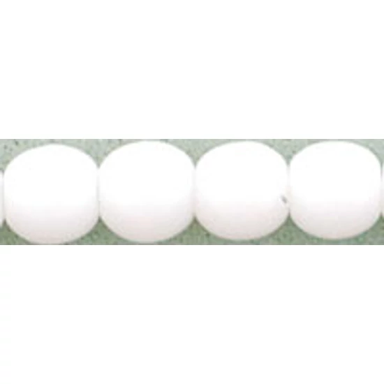 Préselt Cseh golyó - 4mm - White - 03000