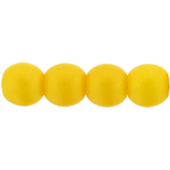 Préselt Cseh golyó - 4mm - Powdery - Sunflower - 029353AL