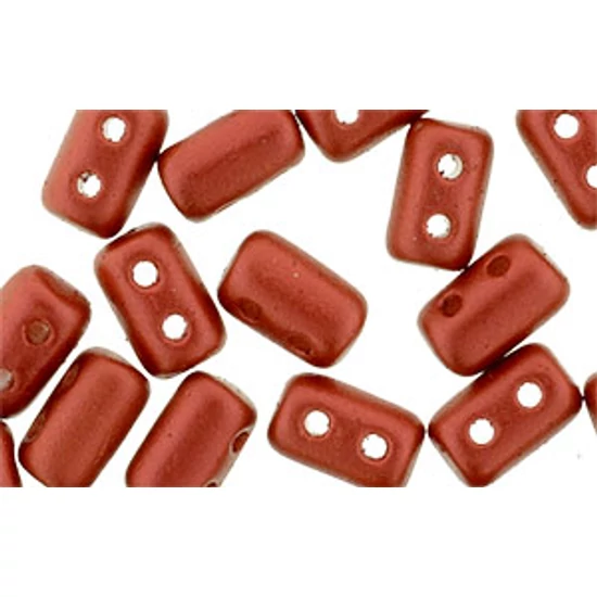 Rulla gyöngy -3x5mm - Matte - Metallic Lava -K01890WH