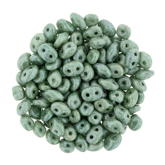 SuperDuo - 2,5x5mm - Luster - Green - 14459WH