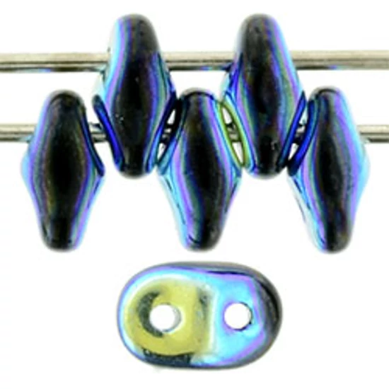 SuperDuo - 2,5x5mm - Jet Full AB - 28703JT - 5gr