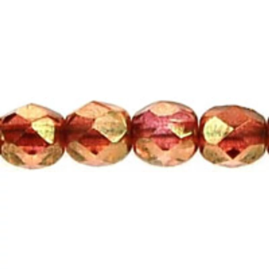 Cseh Csiszolt - 4mm - Luster - Pink - LK00030