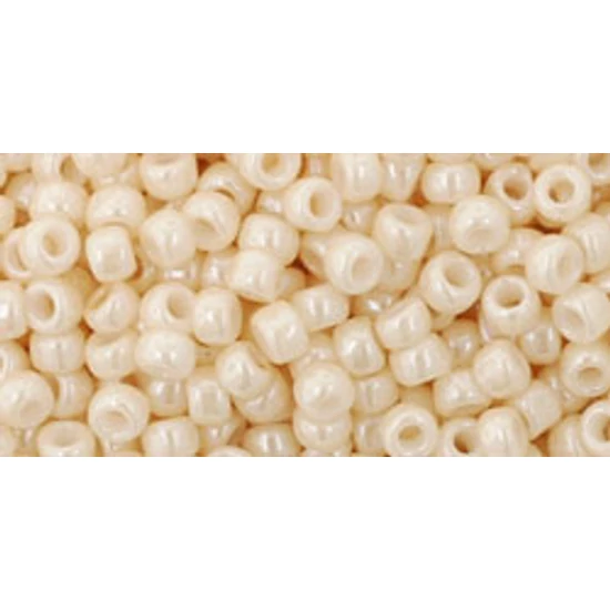  Toho kásagyöngy - 8/0 - Opaque - Lustered Lt Beige - 123