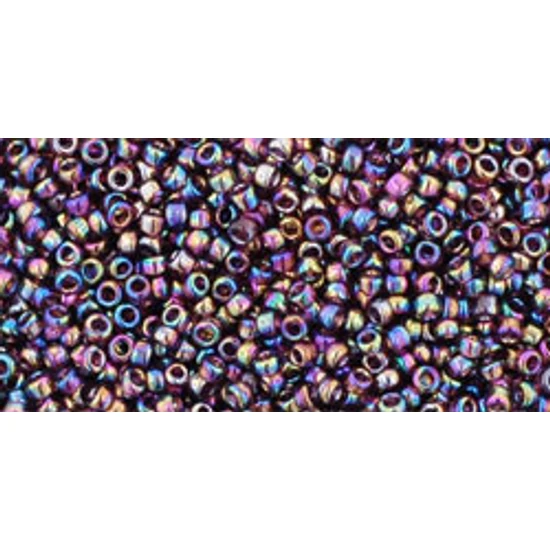 Toho kásagyöngy - 15/0 - Transparent-Rainbow Amethyst - 166C
