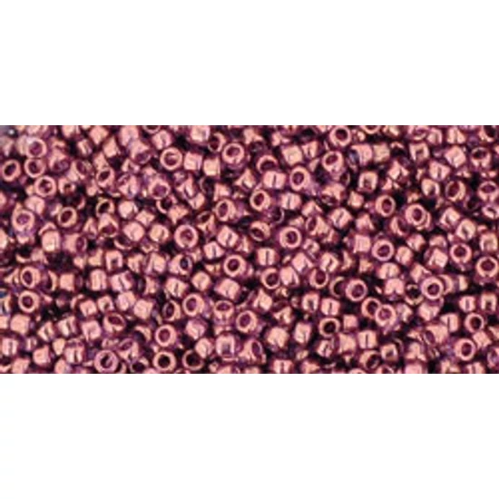 Toho kásagyöngy - 15/0 - Gold-Lustered Amethyst - 201