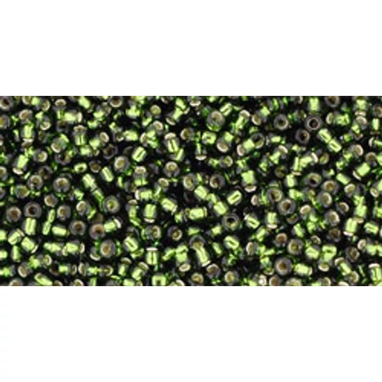 Toho kásagyöngy - 15/0 - Silver-Lined Olivine - 37