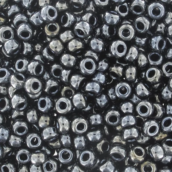 Kásagyöngy - Miyuki - 8/0 - GUNMETAL - 0451