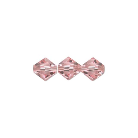 Swarovski Bicone - 5328 - 4MM - LIGHT ROSE