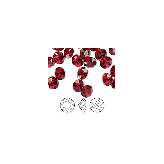 Kristály - 15x7mm - szem - sapphire