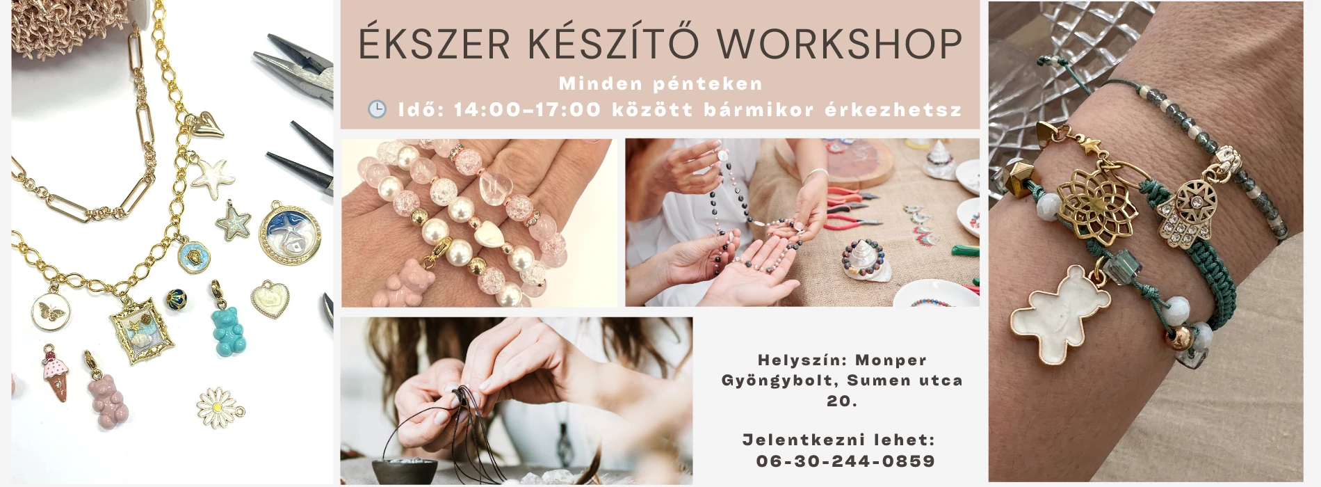 Ékszerkészítő workshop